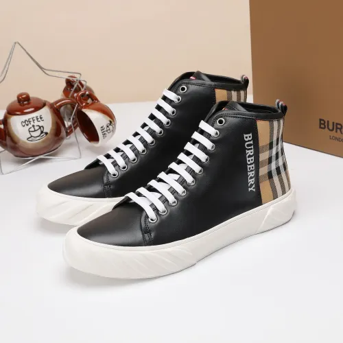 Cheap Burberry High Tops Shoes For Men #1400174, $$80.00 USD On Burberry High Tops Shoes