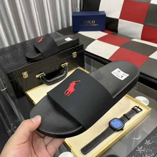 Replica Ralph Lauren Polo Slippers For Men #1400231 $42.00 USD for Wholesale