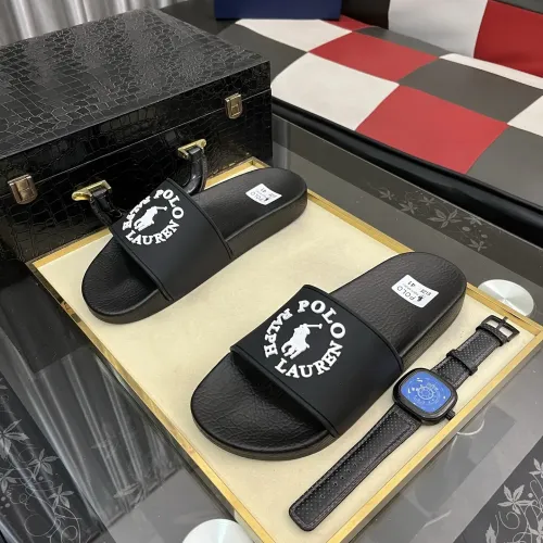 Cheap Ralph Lauren Polo Slippers For Men #1400233, $$42.00 USD On Ralph Lauren Polo Slippers