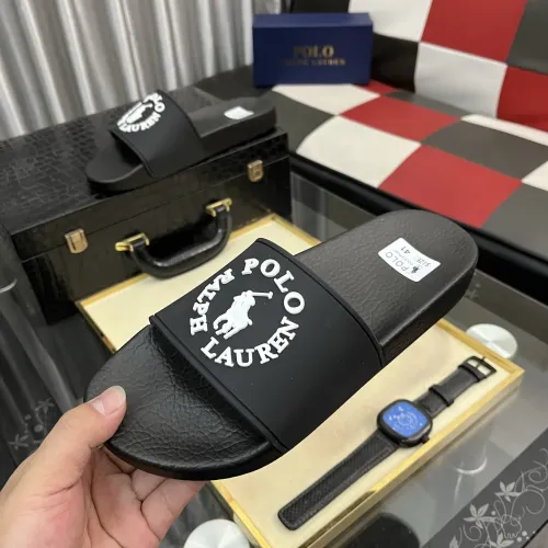 Replica Ralph Lauren Polo Slippers For Men #1400233 $42.00 USD for Wholesale