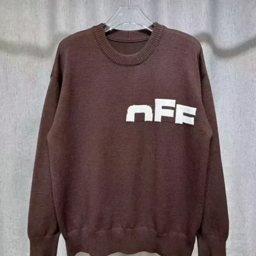 Cheap Off-White Sweaters Long Sleeved For Unisex #1400240, $$45.00 USD On Off-White Sweaters