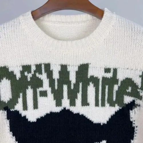 Replica Off-White Sweaters Long Sleeved For Unisex #1400241 $48.00 USD for Wholesale