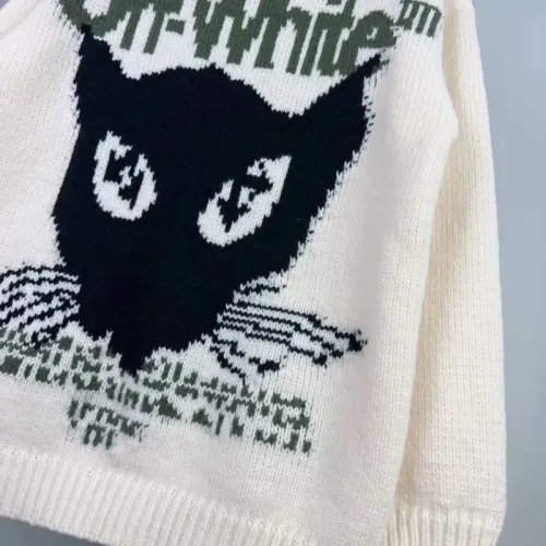 Replica Off-White Sweaters Long Sleeved For Unisex #1400241 $48.00 USD for Wholesale