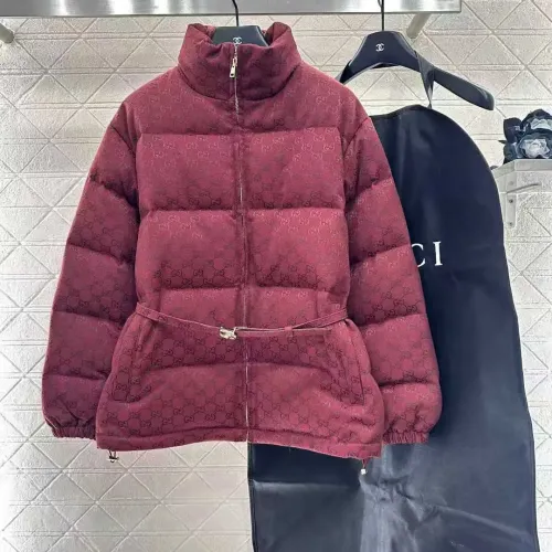 Replica Gucci Down Feather Coat Long Sleeved For Women #1400407 $128.00 USD for Wholesale