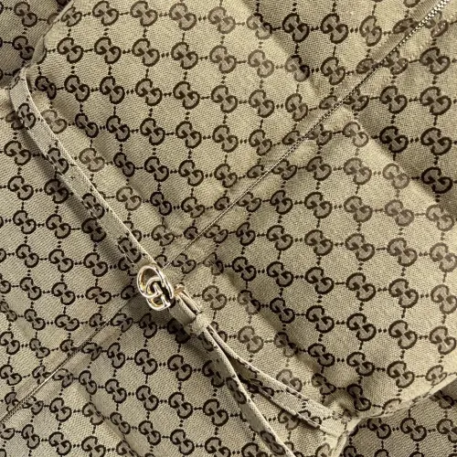 Replica Gucci Down Feather Coat Long Sleeved For Women #1400408 $128.00 USD for Wholesale