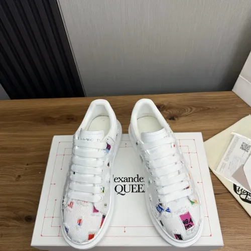 Replica Alexander McQueen Casual Shoes For Women #1400411 $108.00 USD for Wholesale
