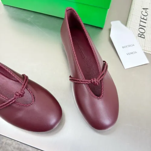 Replica Bottega Veneta BV Flat Shoes For Women #1400597 $125.00 USD for Wholesale