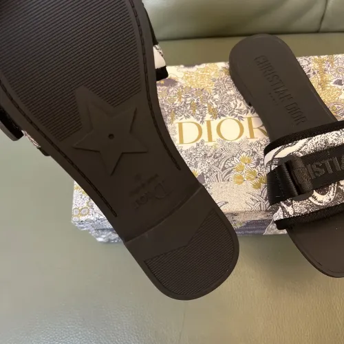 Replica Christian Dior Slippers For Women #1400636 $80.00 USD for Wholesale