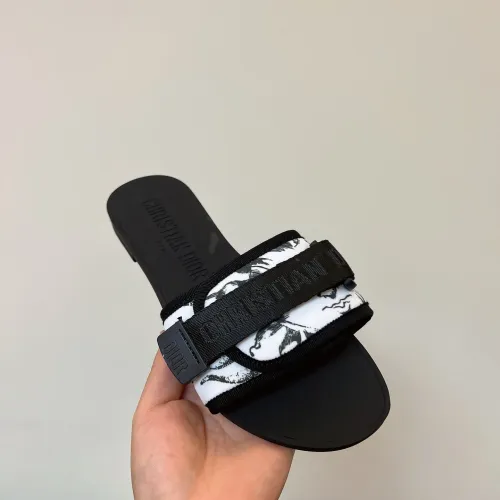 Replica Christian Dior Slippers For Women #1400638 $80.00 USD for Wholesale