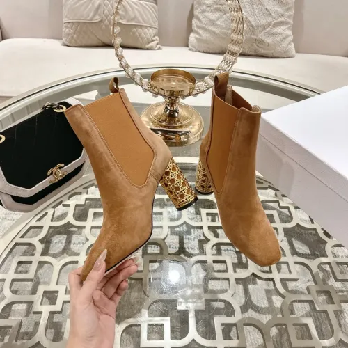 Replica Christian Dior Boots For Women #1400672 $128.00 USD for Wholesale