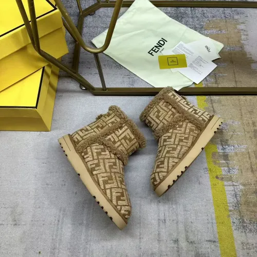 Replica Fendi Fashion Boots For Women #1400682 $112.00 USD for Wholesale