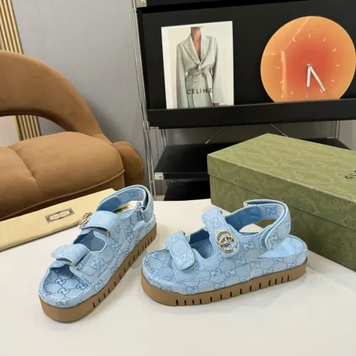 Replica Gucci Sandal For Men #1400700 $85.00 USD for Wholesale