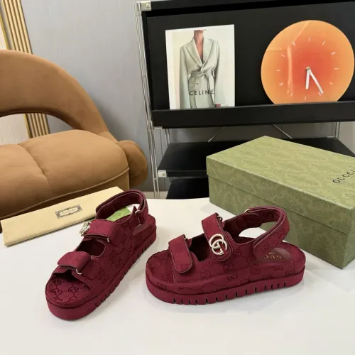 Replica Gucci Sandal For Women #1400703 $85.00 USD for Wholesale