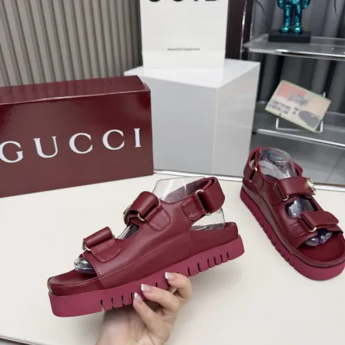 Replica Gucci Sandal For Women #1400717 $96.00 USD for Wholesale