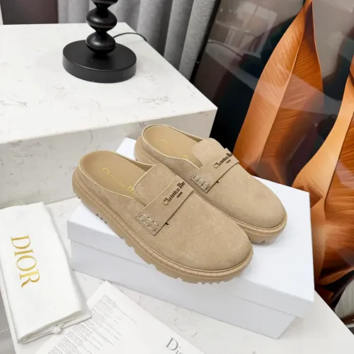 Replica Christian Dior Slippers For Women #1400726 $96.00 USD for Wholesale