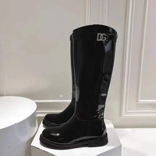 Replica Dolce & Gabbana D&G Boots For Women #1400738 $145.00 USD for Wholesale