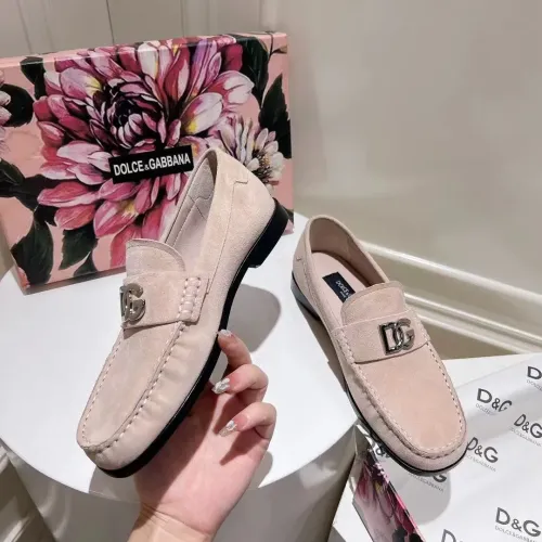 Cheap Dolce &amp; Gabbana D&amp;G Leather Shoes For Women #1400752, $$118.00 USD On Dolce &amp; Gabbana D&amp;G Leather Shoes