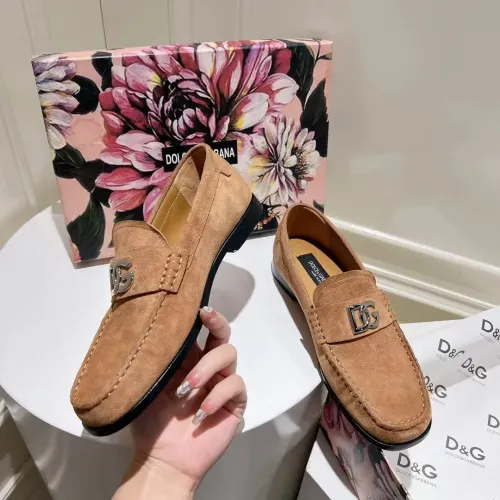 Cheap Dolce &amp; Gabbana D&amp;G Leather Shoes For Women #1400753, $$118.00 USD On Dolce &amp; Gabbana D&amp;G Leather Shoes