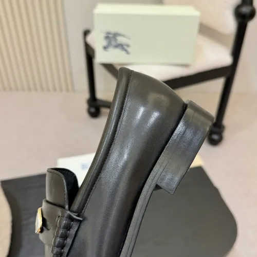 Replica Burberry Leather Shoes For Women #1400777 $112.00 USD for Wholesale