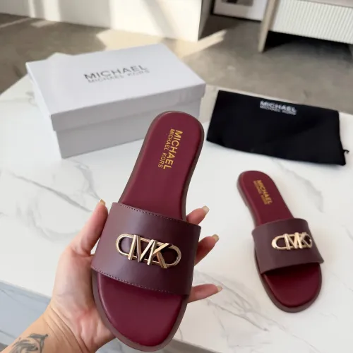 Replica Michael Kors Slippers For Women #1400788 $82.00 USD for Wholesale