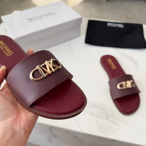 Replica Michael Kors Slippers For Women #1400788 $82.00 USD for Wholesale