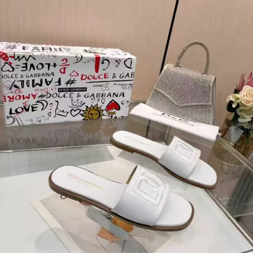 Replica Dolce & Gabbana D&G Slippers For Women #1400794 $82.00 USD for Wholesale