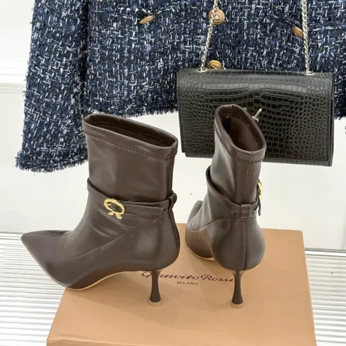 Replica Gianvito Rossi Boots For Women #1400808 $115.00 USD for Wholesale