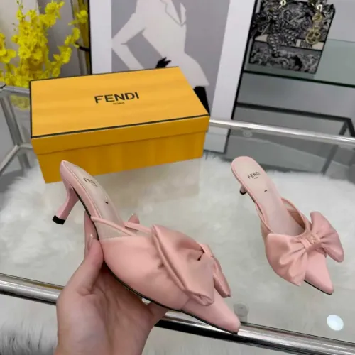 Replica Fendi Slippers For Women #1400810 $88.00 USD for Wholesale
