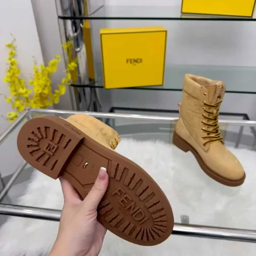 Replica Fendi Fashion Boots For Women #1400816 $125.00 USD for Wholesale