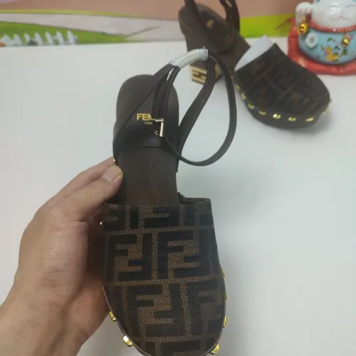Replica Fendi Sandal For Women #1400836 $160.00 USD for Wholesale