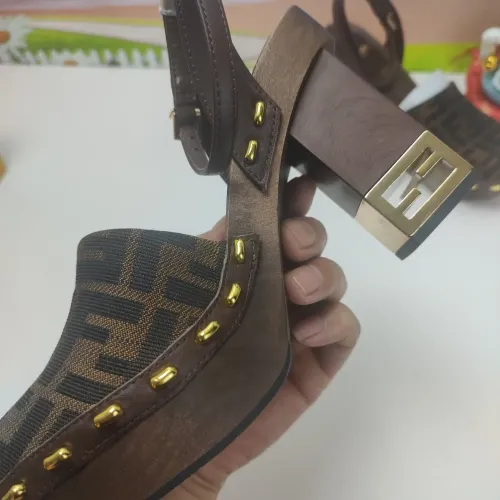 Replica Fendi Sandal For Women #1400836 $160.00 USD for Wholesale