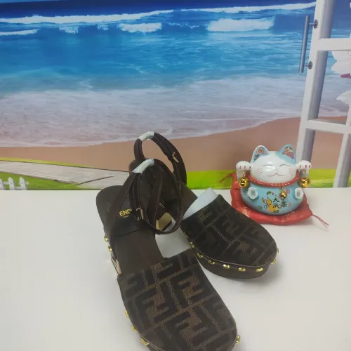 Replica Fendi Sandal For Women #1400836 $160.00 USD for Wholesale