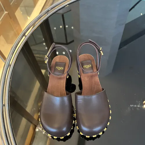 Replica Fendi Sandal For Women #1400838 $160.00 USD for Wholesale