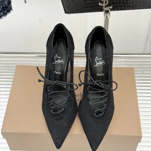 Replica Christian Louboutin High-heeled shoes For Women #1400846 $105.00 USD for Wholesale
