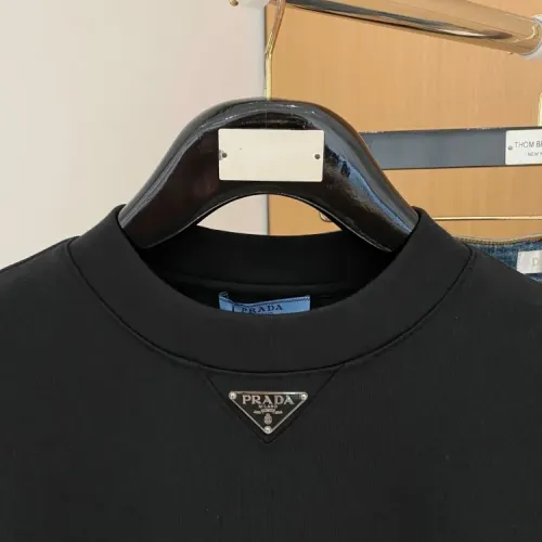 Replica Prada T-Shirts Long Sleeved For Unisex #1400847 $76.00 USD for Wholesale