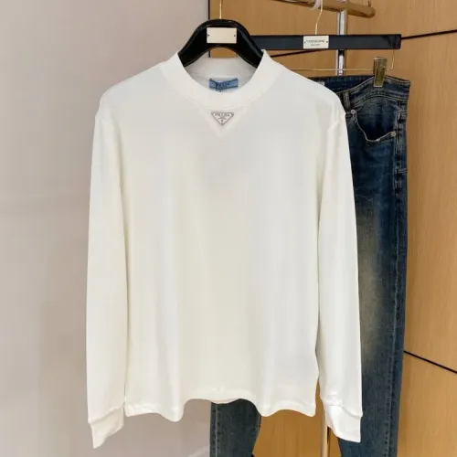 Cheap Prada T-Shirts Long Sleeved For Unisex #1400848, $$76.00 USD On Prada T-Shirts