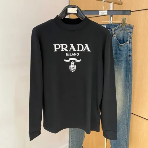 Cheap Prada T-Shirts Long Sleeved For Unisex #1400849, $$76.00 USD On Prada T-Shirts