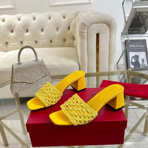 Cheap Valentino Slippers For Women #1400854, $$85.00 USD On Valentino Slippers