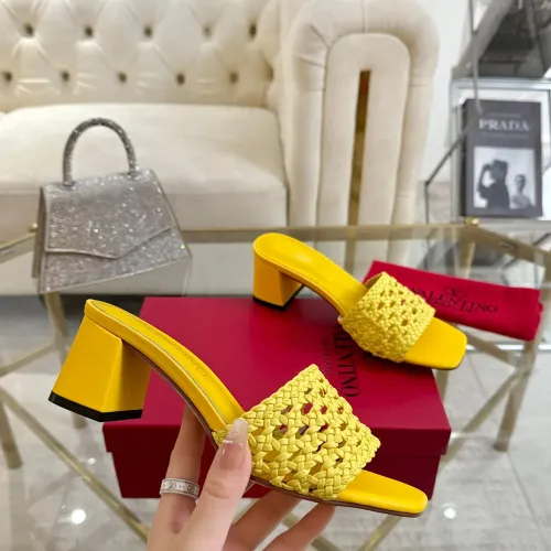 Replica Valentino Slippers For Women #1400854 $85.00 USD for Wholesale