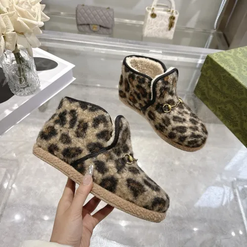 Replica Gucci Boots For Women #1400887 $92.00 USD for Wholesale