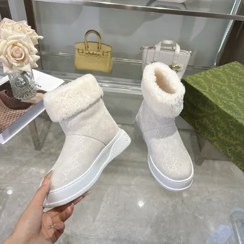 Replica Gucci Boots For Women #1400897 $118.00 USD for Wholesale