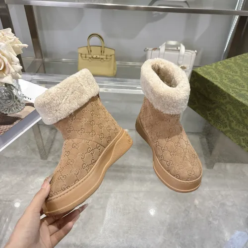 Replica Gucci Boots For Women #1400902 $118.00 USD for Wholesale