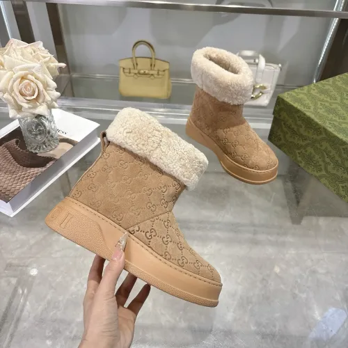 Replica Gucci Boots For Women #1400902 $118.00 USD for Wholesale