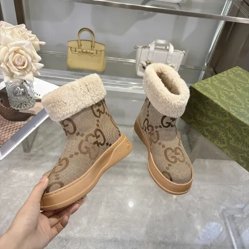 Replica Gucci Boots For Women #1400909 $118.00 USD for Wholesale