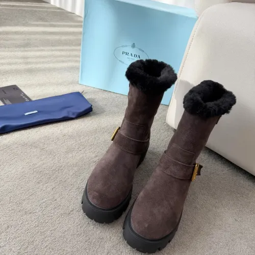 Replica Prada Boots For Women #1400925 $118.00 USD for Wholesale