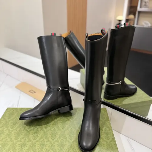 Replica Gucci Boots For Women #1400928 $215.00 USD for Wholesale