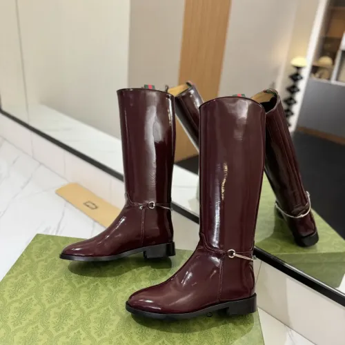 Replica Gucci Boots For Women #1400930 $215.00 USD for Wholesale
