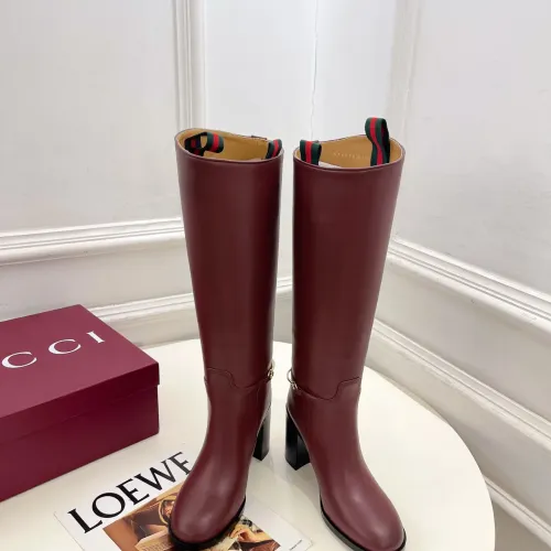 Replica Gucci Boots For Women #1400932 $215.00 USD for Wholesale