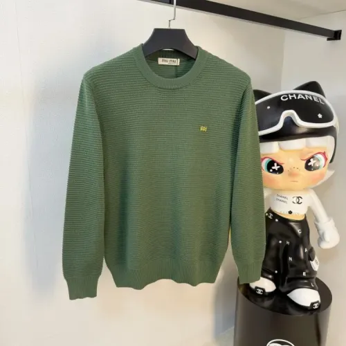 Cheap MIU MIU Sweaters Long Sleeved For Unisex #1400946, $$100.00 USD On MIU MIU Sweaters