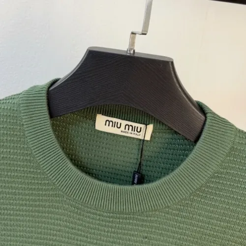 Replica MIU MIU Sweaters Long Sleeved For Unisex #1400946 $100.00 USD for Wholesale